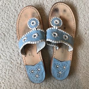 JACK ROGERS light blue sandal